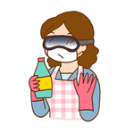 ノロウイルス対策装備　Norovirus measures equipment
